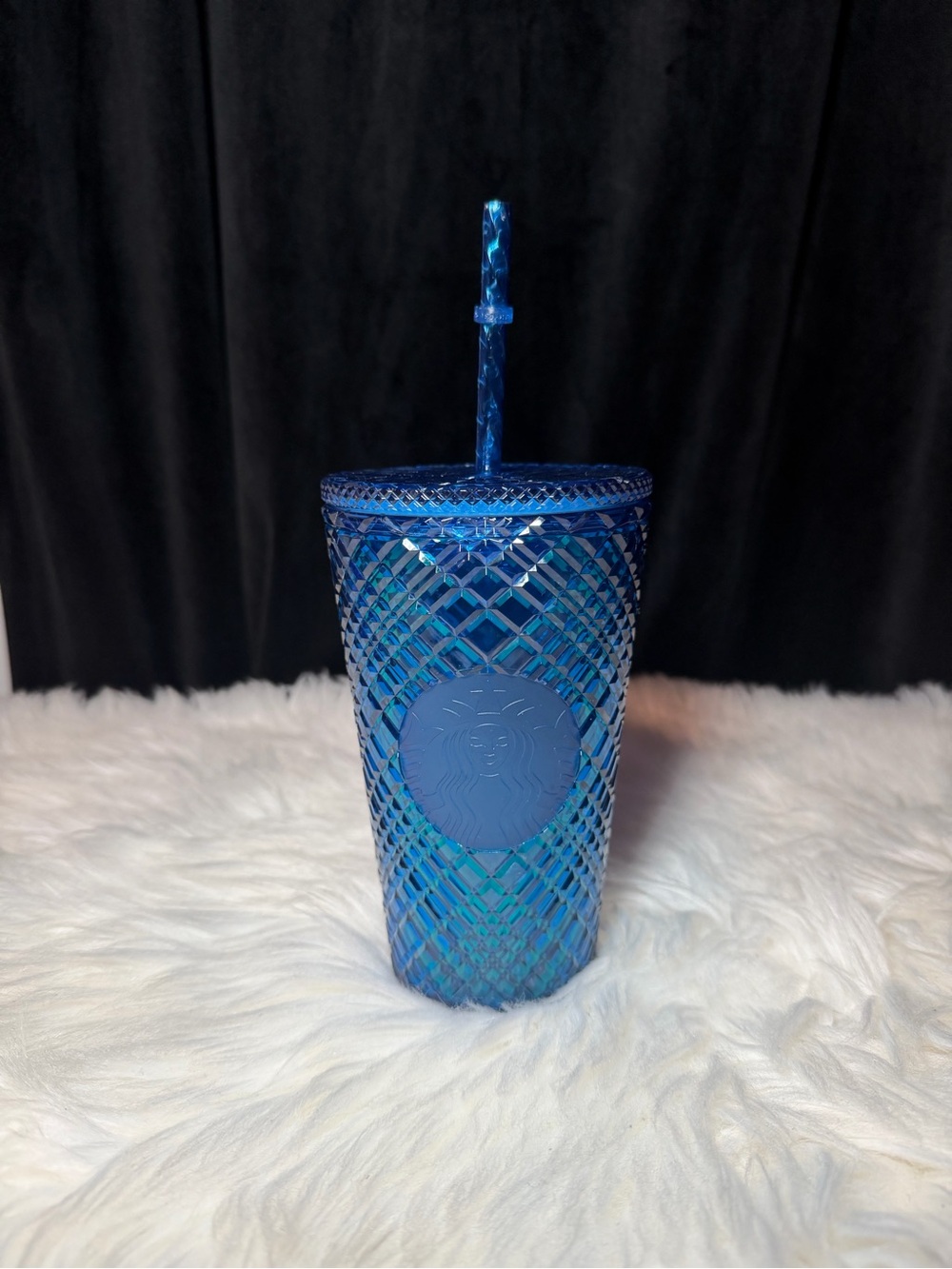 2022 Starbucks Holiday Azure Jeweled Tumbler  in 16oz Grande
